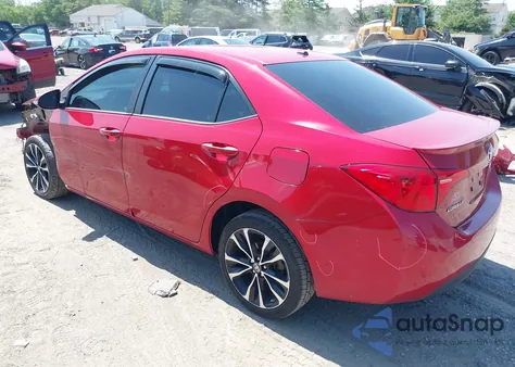 2017 Toyota Corolla Se z USA, uszkodzony, nr VIN 2T1BURHE8HC952554
